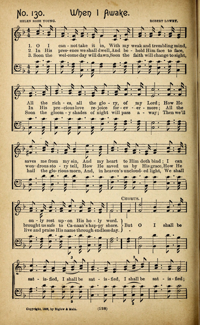 The Glad Refrain for the Sunday School: a new collection of songs for worship page 124