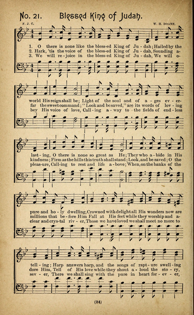 The Glad Refrain for the Sunday School: a new collection of songs for worship page 20