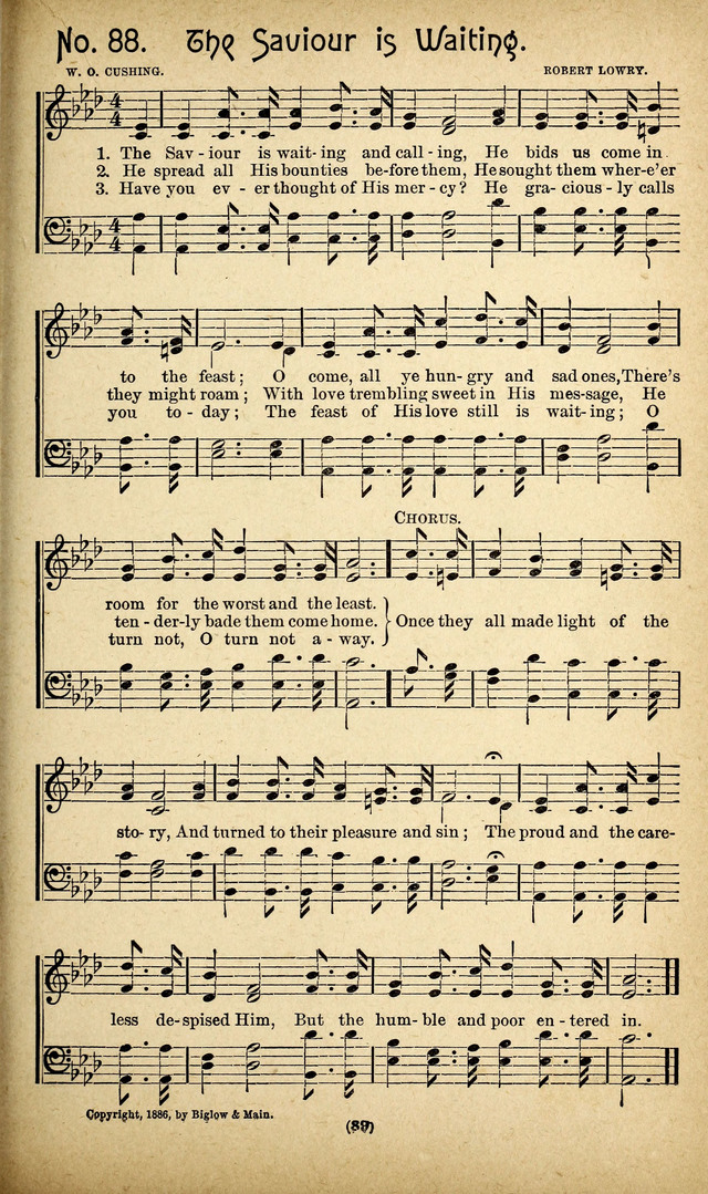 The Glad Refrain for the Sunday School: a new collection of songs for worship page 85