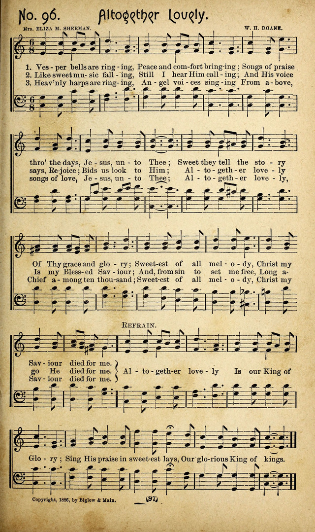 The Glad Refrain for the Sunday School: a new collection of songs for worship page 93