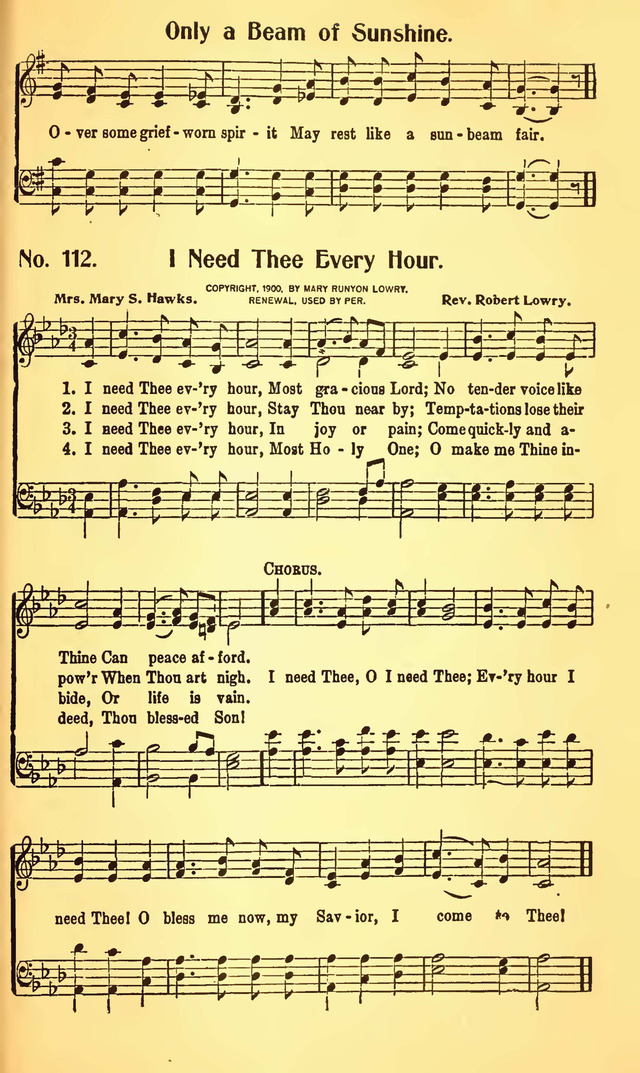 Great Revival Hymns No. 2 page 113