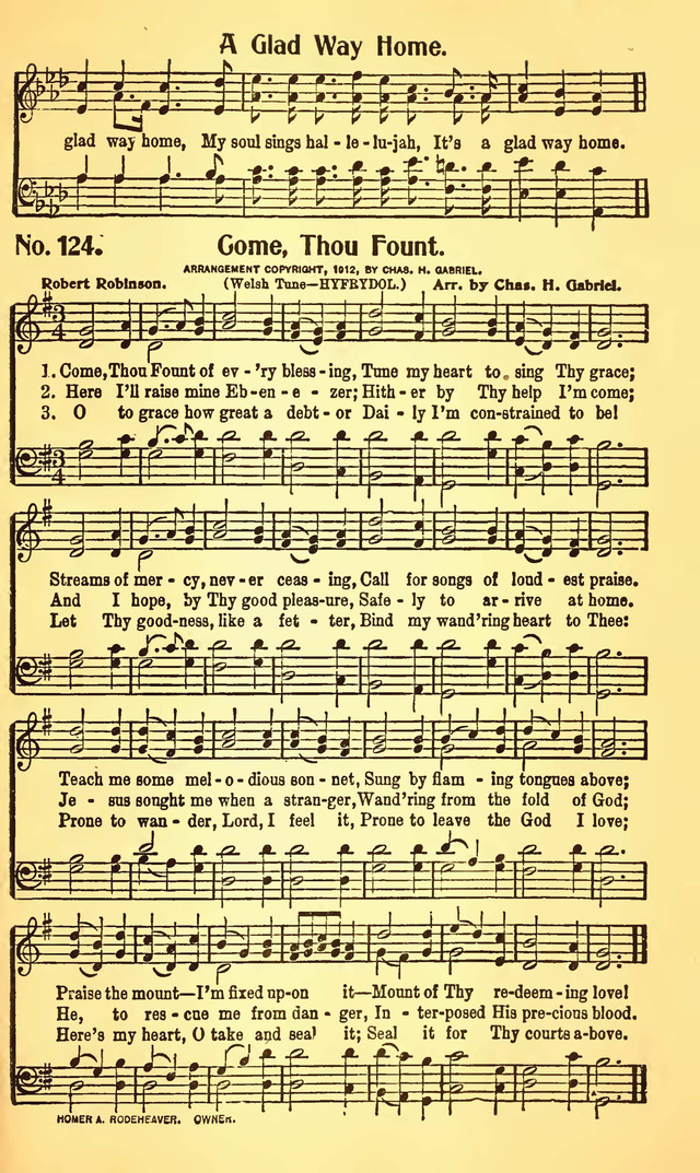 Great Revival Hymns No. 2 page 125