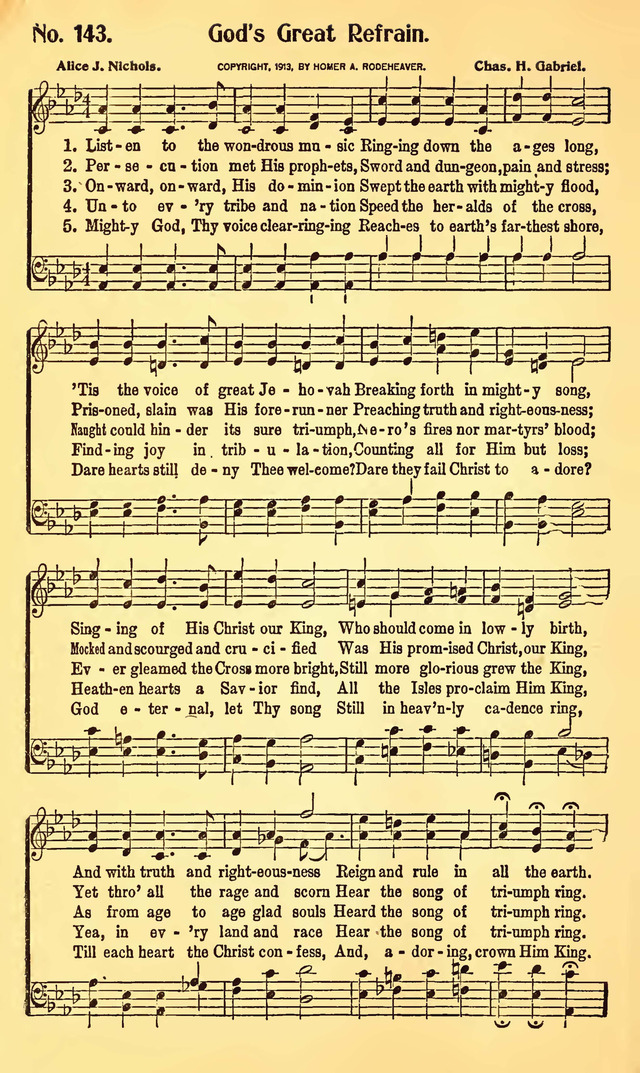 Great Revival Hymns No. 2 page 144