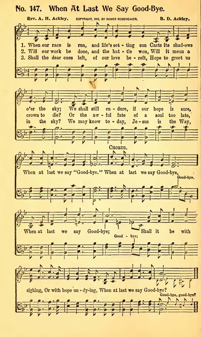 Great Revival Hymns No. 2 page 148