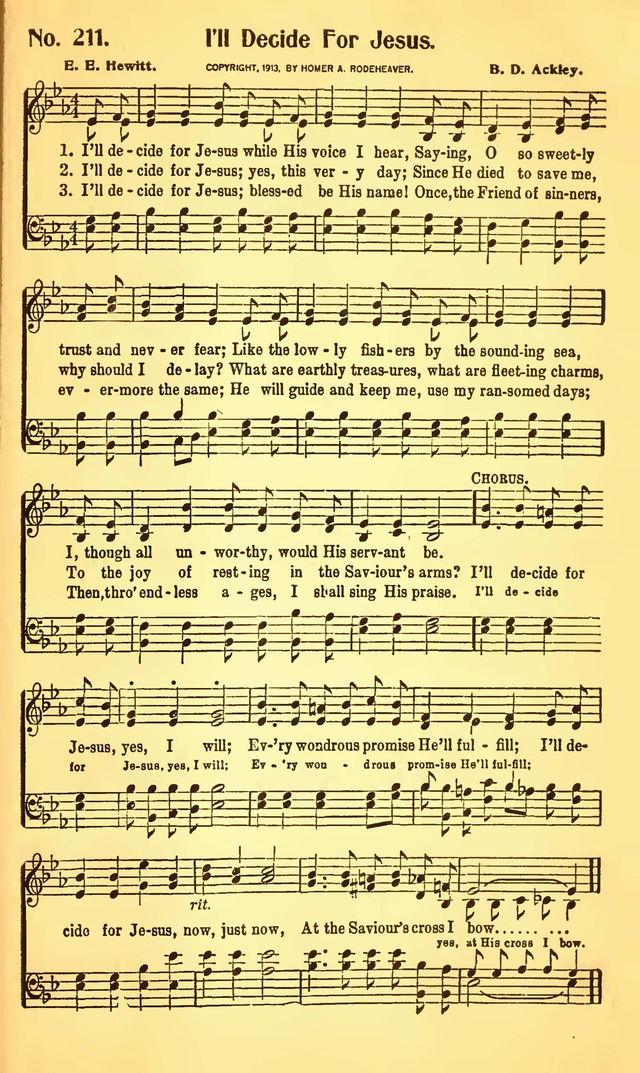Great Revival Hymns No. 2 page 219