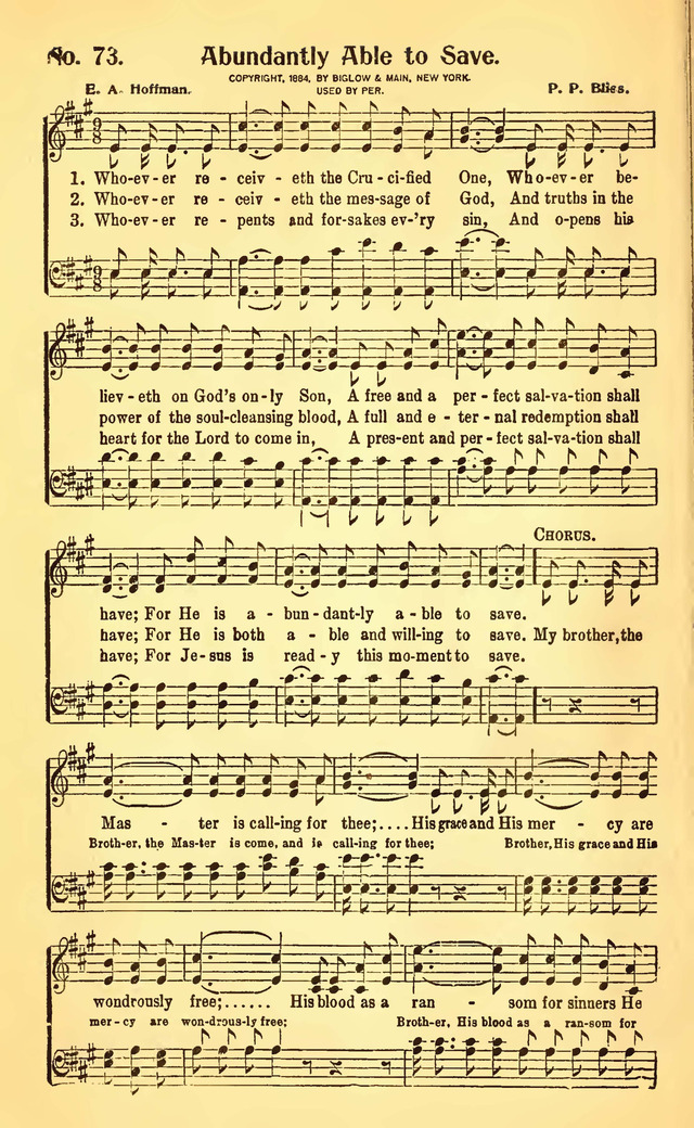 Great Revival Hymns No. 2 page 74