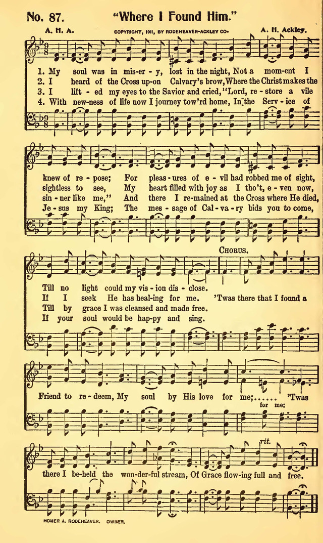 Great Revival Hymns No. 2 page 88