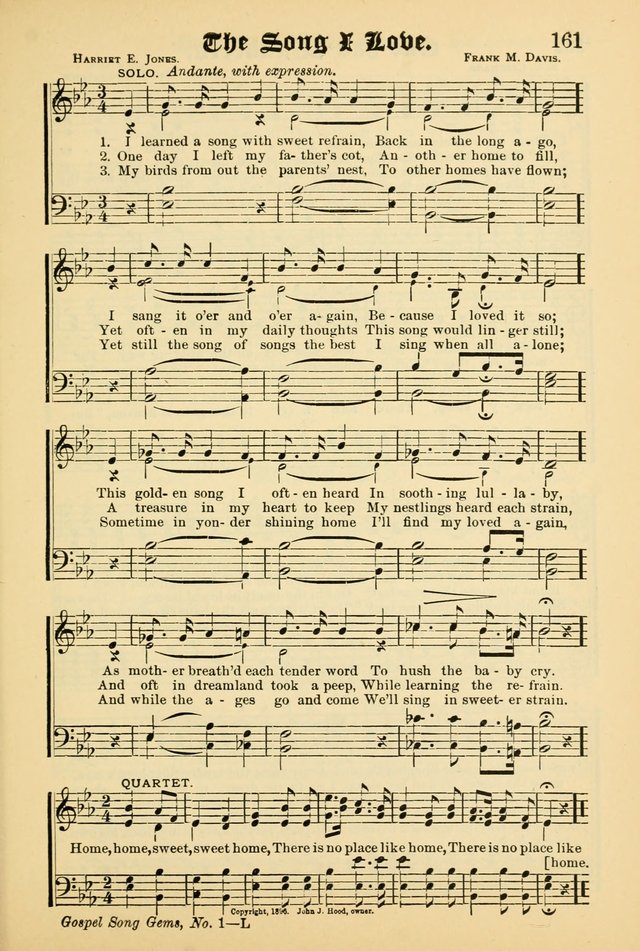 Gospel Song-Gems No.1 page 168