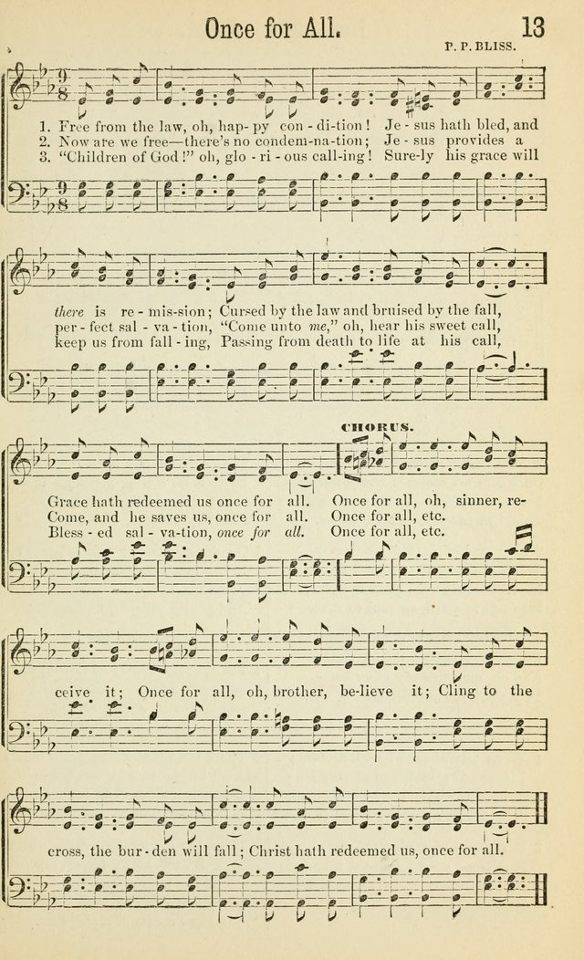Gospel Songs: a choice collection of hymns and tune, new and old, for gospel meetings, prayer meetings, Sunday schools, etc. page 18