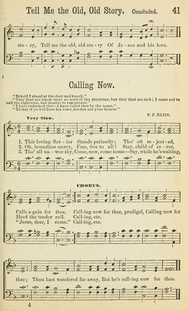 Gospel Songs: a choice collection of hymns and tune, new and old, for gospel meetings, prayer meetings, Sunday schools, etc. page 46