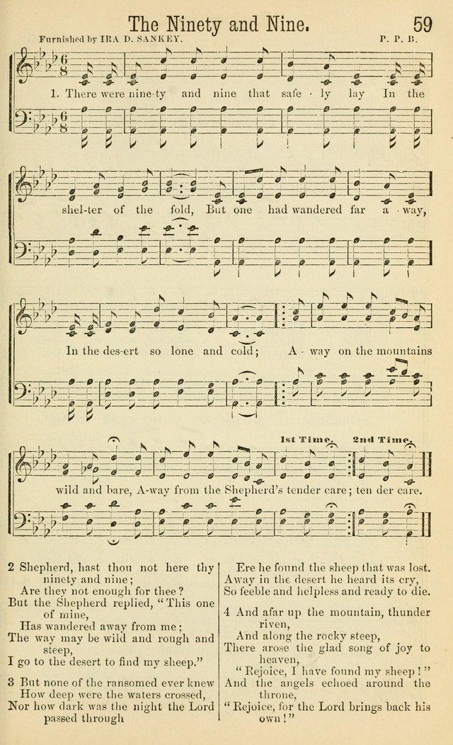 Gospel Songs: a choice collection of hymns and tune, new and old, for gospel meetings, prayer meetings, Sunday schools, etc. page 64