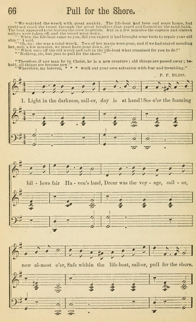 Gospel Songs: a choice collection of hymns and tune, new and old, for gospel meetings, prayer meetings, Sunday schools, etc. page 71