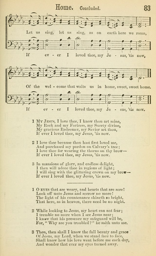 Gospel Songs: a choice collection of hymns and tune, new and old, for gospel meetings, prayer meetings, Sunday schools, etc. page 88