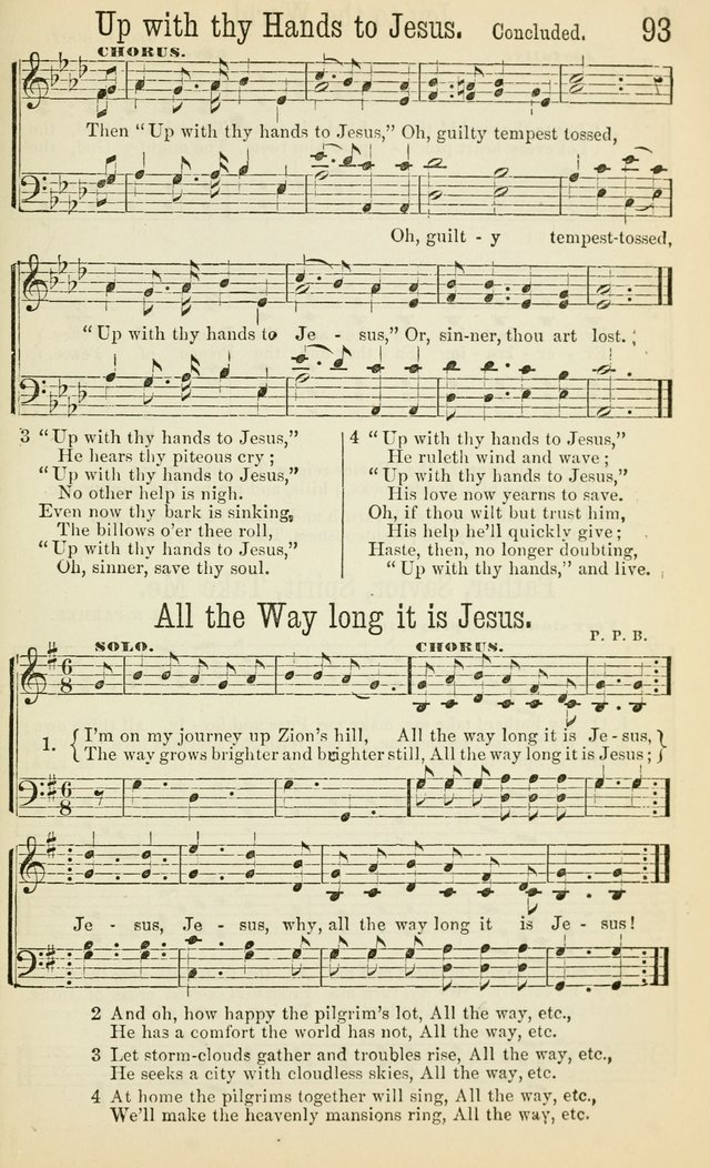 Gospel Songs: a choice collection of hymns and tune, new and old, for gospel meetings, prayer meetings, Sunday schools, etc. page 98
