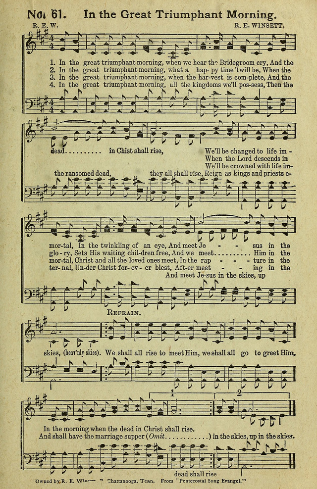 Glory Songs page 61