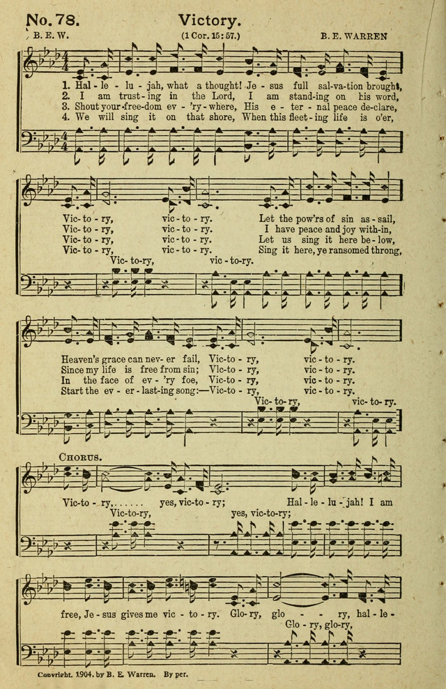 Glory Songs page 78