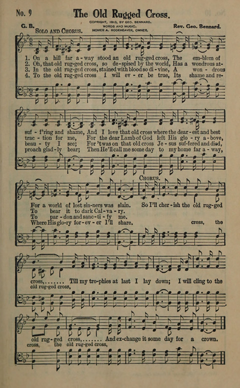 The Gospel in Song: as used in the Anderson Gospel Crusades page 13