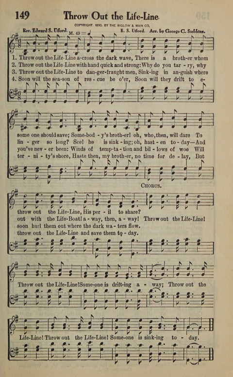 The Gospel in Song: as used in the Anderson Gospel Crusades page 153