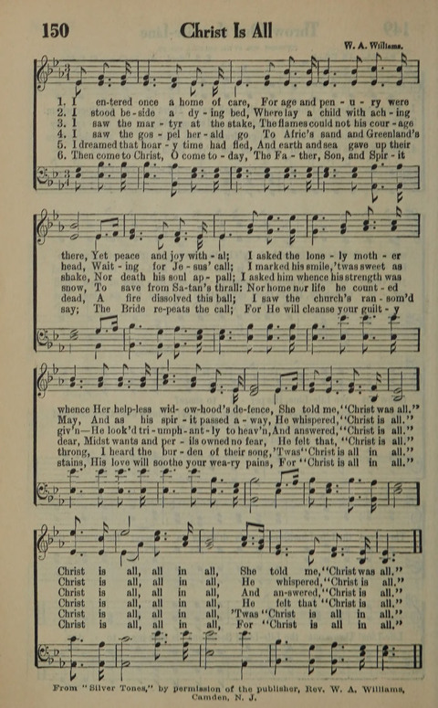 The Gospel in Song: as used in the Anderson Gospel Crusades page 154