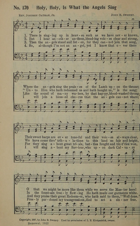 The Gospel in Song: as used in the Anderson Gospel Crusades page 174