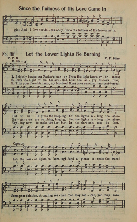 The Gospel in Song: as used in the Anderson Gospel Crusades page 185