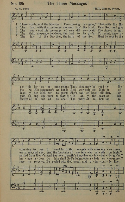 The Gospel in Song: as used in the Anderson Gospel Crusades page 190