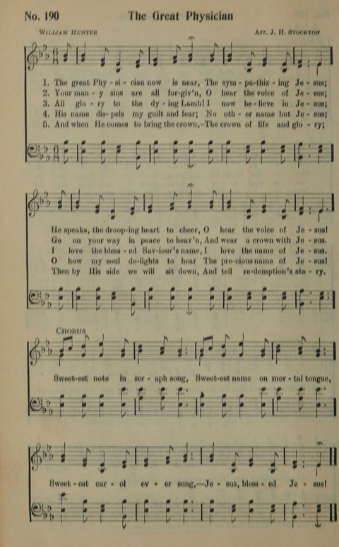 The Gospel in Song: as used in the Anderson Gospel Crusades page 194