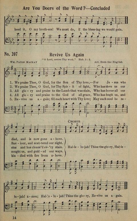 The Gospel in Song: as used in the Anderson Gospel Crusades page 211