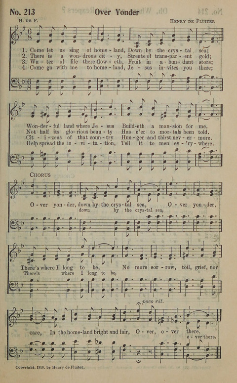 The Gospel in Song: as used in the Anderson Gospel Crusades page 217