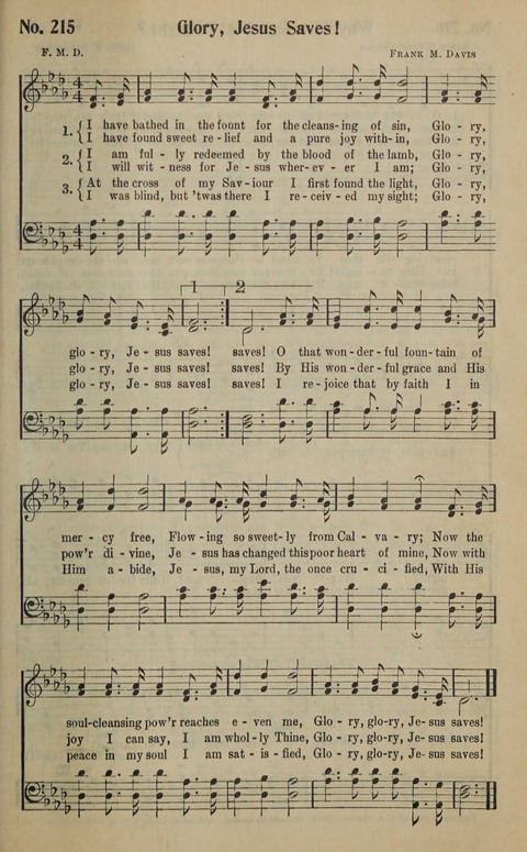 The Gospel in Song: as used in the Anderson Gospel Crusades page 219