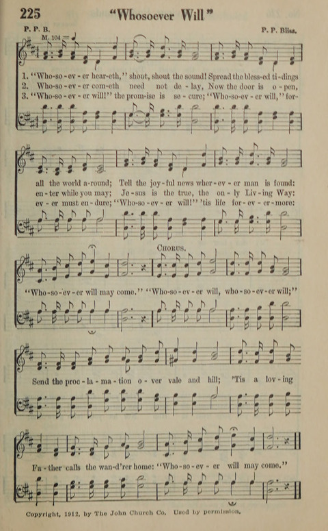 The Gospel in Song: as used in the Anderson Gospel Crusades page 229