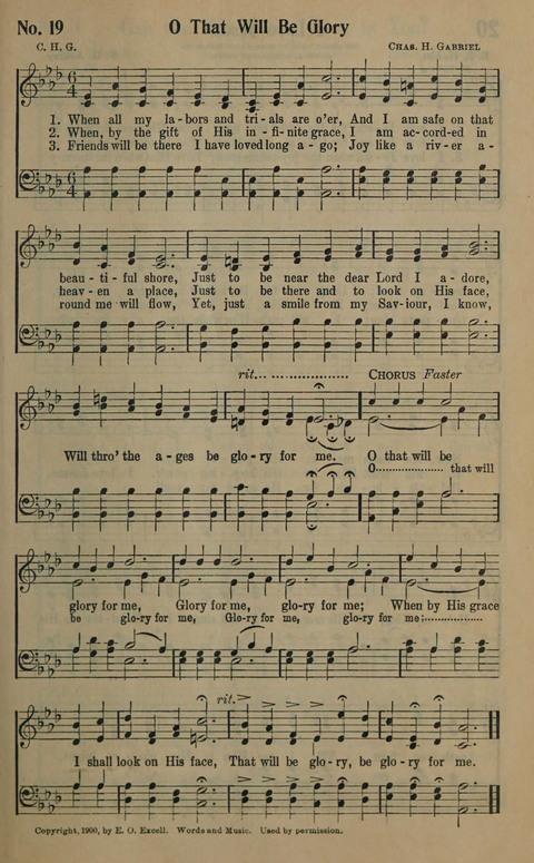 The Gospel in Song: as used in the Anderson Gospel Crusades page 23