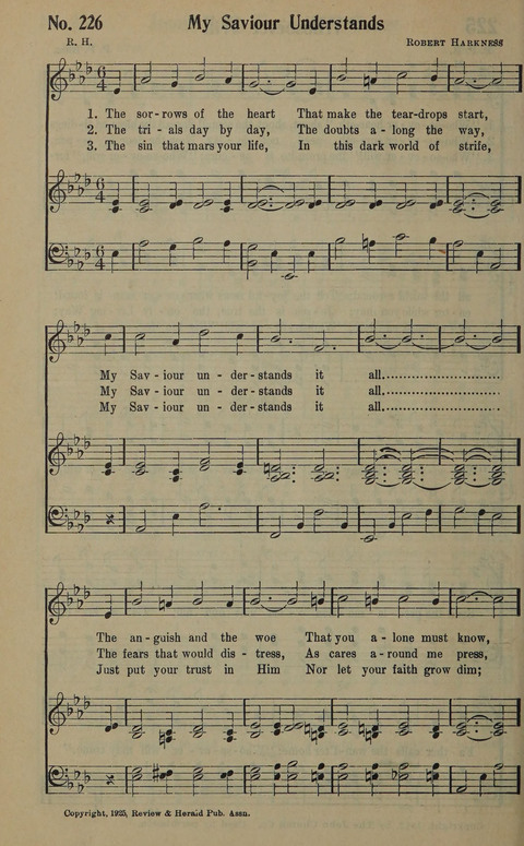 The Gospel in Song: as used in the Anderson Gospel Crusades page 230