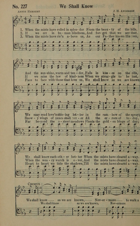 The Gospel in Song: as used in the Anderson Gospel Crusades page 232
