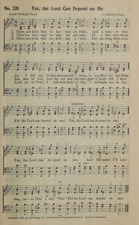 The Gospel in Song: as used in the Anderson Gospel Crusades page 245