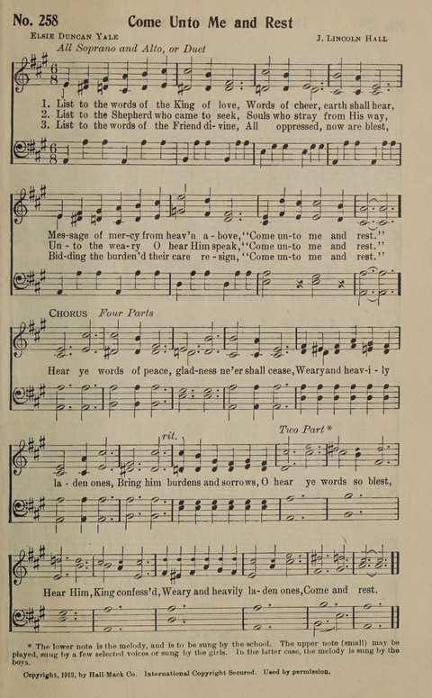 The Gospel in Song: as used in the Anderson Gospel Crusades page 265