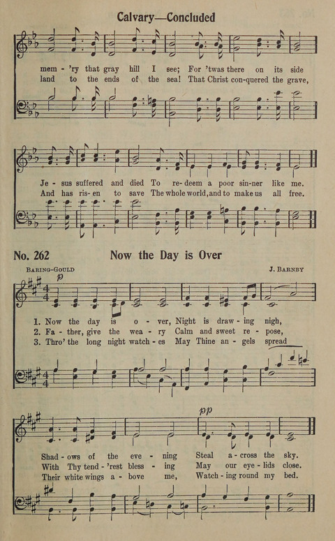 The Gospel in Song: as used in the Anderson Gospel Crusades page 269