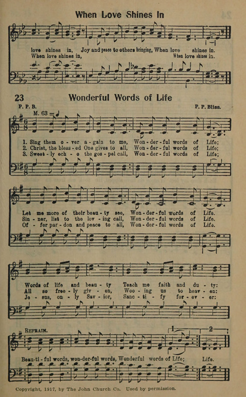 The Gospel in Song: as used in the Anderson Gospel Crusades page 27