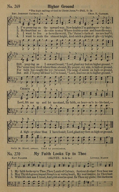 The Gospel in Song: as used in the Anderson Gospel Crusades page 274