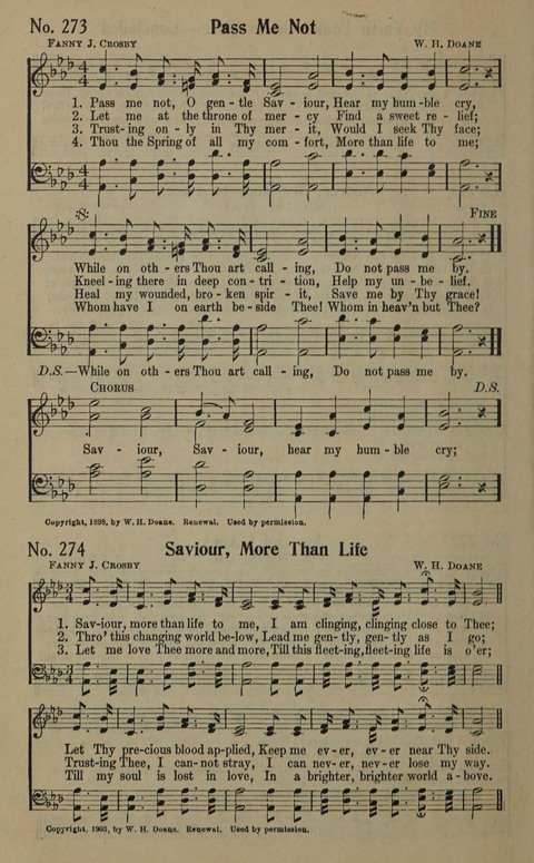 The Gospel in Song: as used in the Anderson Gospel Crusades page 276