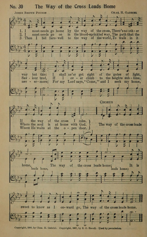 The Gospel in Song: as used in the Anderson Gospel Crusades page 34