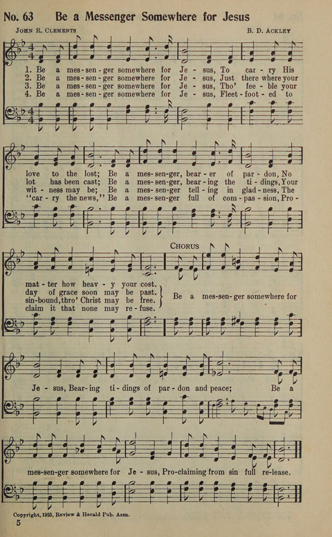 The Gospel in Song: as used in the Anderson Gospel Crusades page 67