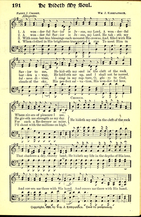 Garden of Spices: a choice collection for revival meetings, missionary meetings, rescue work, church and Sunday schools page 201