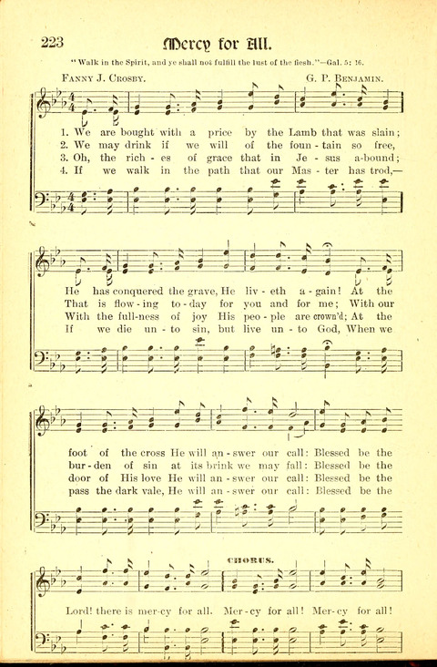 Garden of Spices: a choice collection for revival meetings, missionary meetings, rescue work, church and Sunday schools page 236