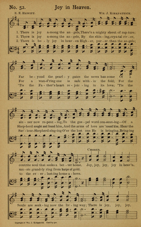 Golden Songs of Glory page 52