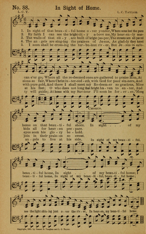 Golden Songs of Glory page 88