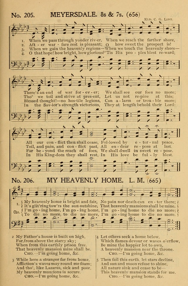 Gospel Songs and Hymns No. 1: for the sunday school, prayer meeting, social meeting, general song service page 187
