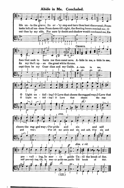 Gospel Songs for Men: a Collection of Quartets and Choruses for Male Voices page 119