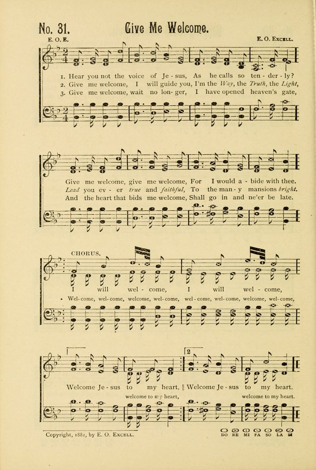 The Gospel in Song: combining "Sing the Gospel", "Echoes of Eden", and Other Selected Songs and Solos for the Sunday school page 30