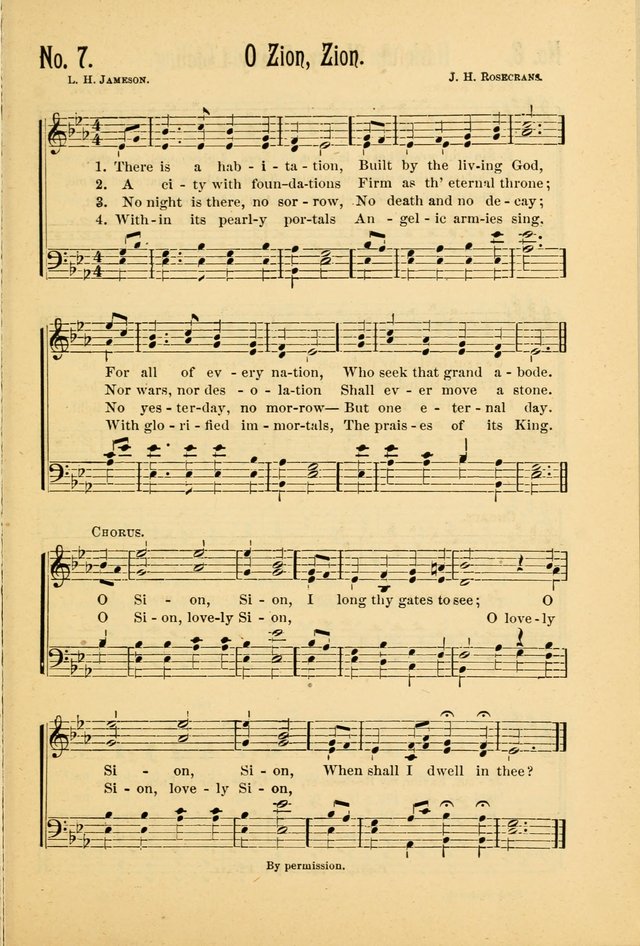 The Gospel in Song: combining "Sing the Gospel", "Echoes of Eden", and Other Selected Songs and Solos for the Sunday school page 7